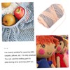 DOITOOL 1roll Craft Rope Rainbow Yarn for Weaving Knitting and
