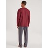 CALIDA Relax Streamline Men's Long Pyjamas, Mars Red