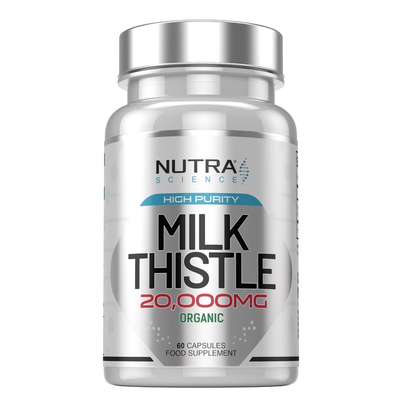 Organic Milk Thistle Supplement (80% Silymarin) 20,000mg – Milk Thistle