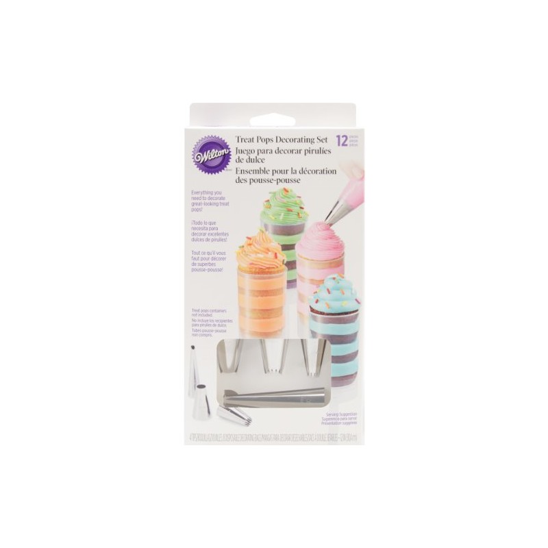 Wilton Treat Pops Dekorieren Kit 12pcs-, Anderen, Mehrfarbig