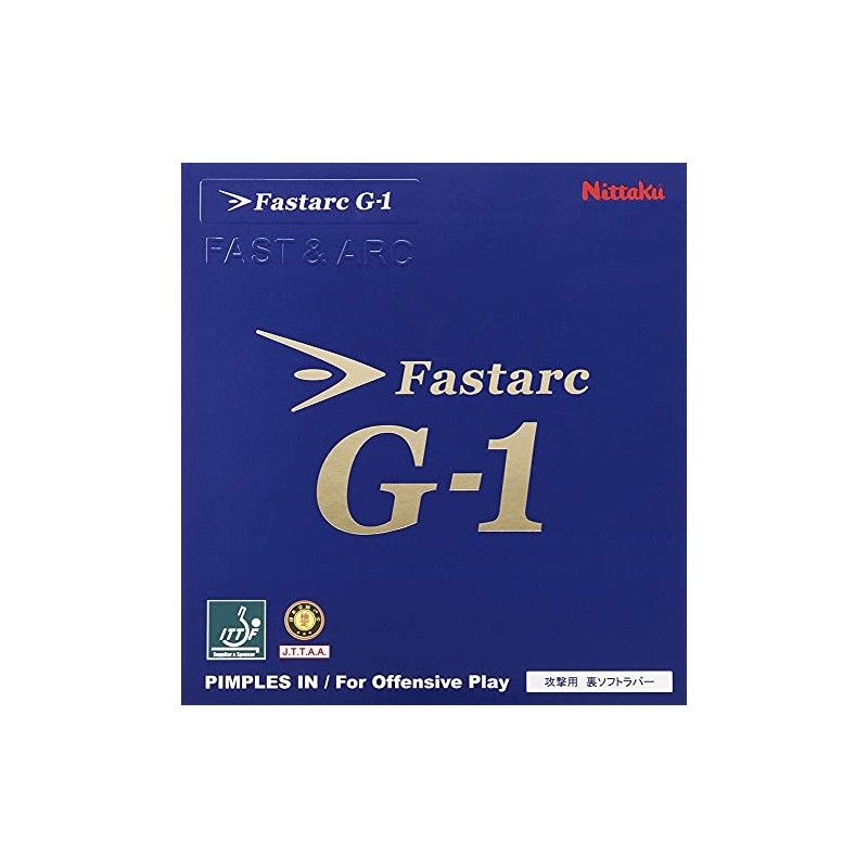 Nittaku MAX NR8702 Table Tennis Rubber Fastark G-1 Soft Back