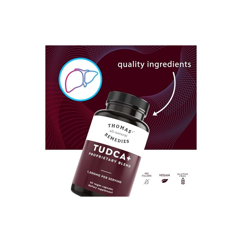 Tudca 500mg 1000mg Per Serving Capsules Tauroursodeoxycholic Acid Liver Support