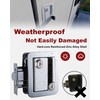 Naissian Lock, RV Camper Door - Universal Security Deadbolt Lock