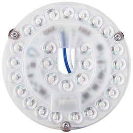 HAOLEDI 3.94'' 18W LED Ceiling Fan Light Retrofit Kit, Ceiling Flush Light Replacement Panel PCB 3CCT 3000K 4500K 5000K 2200LM 120V CRI90 ETL (1-Pack 3CCT)