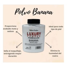 Base de maquillaje en polvo Million Pauline Polvo Banana - 85g