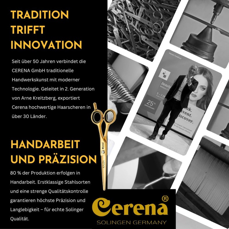 Cerena Concour Chiro Modelling Scissors 6.0 Inches (15 cm) -