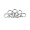 QWORK Eye Bolt, 5 Pack 1/4" - 20 x 1"