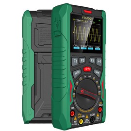 YEAPOOK 3 in 1 Handheld Digital Oscilloscope Multimeter Portable Oscilloscopes, 12MHz Bandwidth, 50MSa/s Sampling Rate with Multimeter and Signal Generator (YP101A)