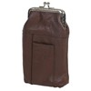 Leather Cigarette Case Pack Holder Regular or 100's Lighter Pocket