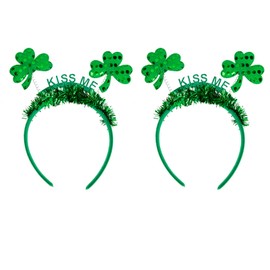 Minkissy 2pcs Patrick's Day Headband Irish Headband for Festival Decor Patrick's Day Party Headdress