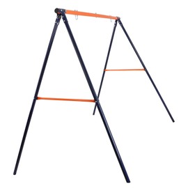 LEMY All Steel A-Frame 220 LB Weight Capacity Swing Stand 70.9" Height Large Heavy Duty Metal Swing Frame for Outdoor, Playground, Backyard, Garden