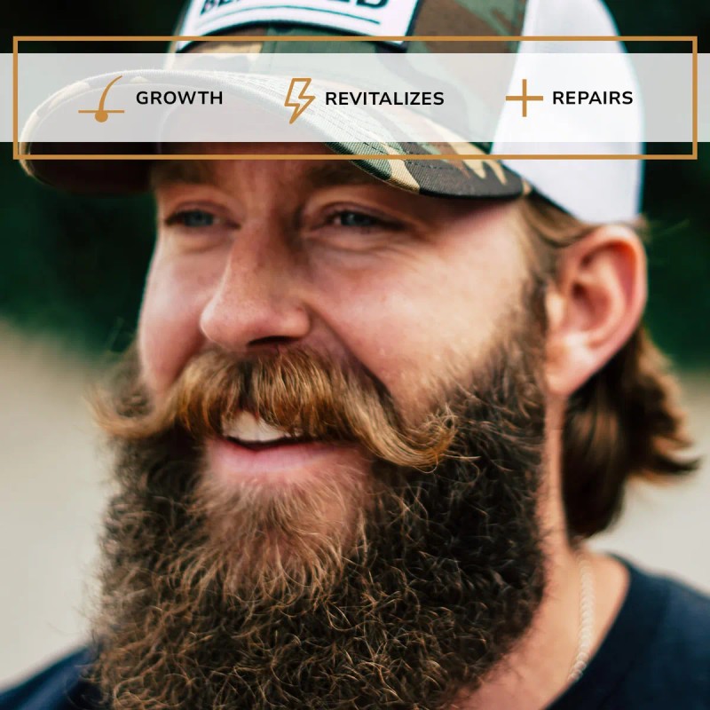 Live Bearded Beard Boost: Cápsulas Para Barba Con Biotina N/a