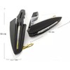 Protector Manos Cubre Puño Moto Universal, Handguard Luz Diurna Direccional