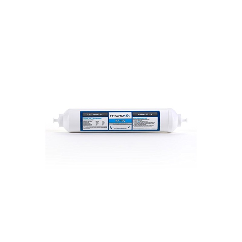 Hydronix ICF-10Q/3 Inline Post Activated Carbon Water Filter Replacement Cartridge