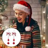 4/6Pairs Christmas Earring Dangle for Women Christmas Tree Bow Jingle