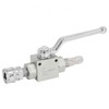 High Pressure Washer Ball Valve Kit 3/8 Male Plug Female