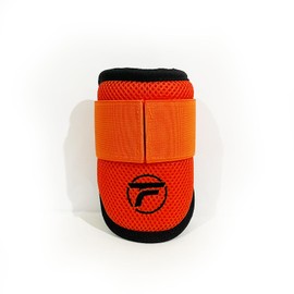 Protector de Codo para Niño, Codera Unitalla para Bateadores Béisbol y Softball Felter (Naranja/Negro)