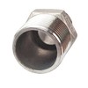 LOZOME 3/4" x 1/2" Male Hex Nipple Threaded Reducer Connector
