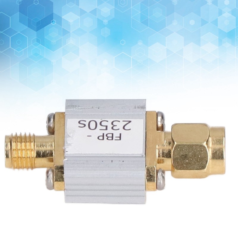 SAW Bandpass Filter Module RF Coaxial 2320~2370MHz 50MHz Bandwidth 50Ohms
