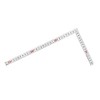Shinwa Sokutei JIS 10647 Carpenter Measuring Measure, Same Thickness, Silver,