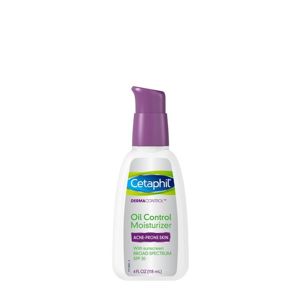Cetaphil DermaControl Acne Prone Skin SPF 30 Moisturizer, 4 Fluid Ounce ( Pack May Vary )