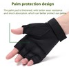 NICEGURDEN Men's Fingerless Breathable Workout Gloves Tactical Combat Shooting Motorcycle