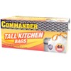 Commander 13 Gallon 0.9 MIL White Tall Kitchen Garbage Bags