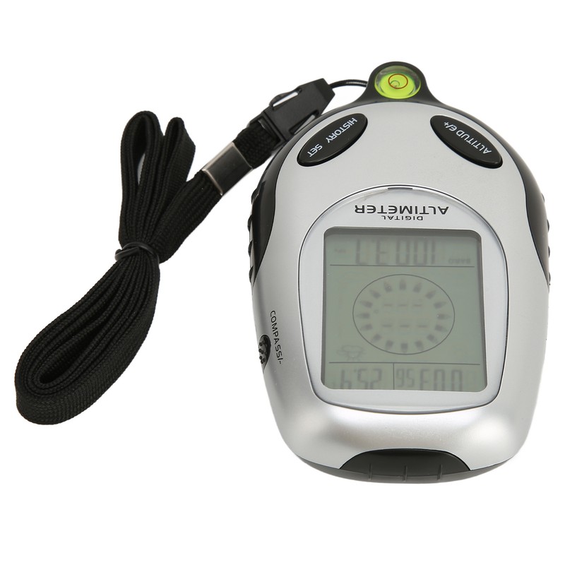 Multifunctional Electronic Dial Digital LCD Altimeter Compass Barometer Weather Forecast