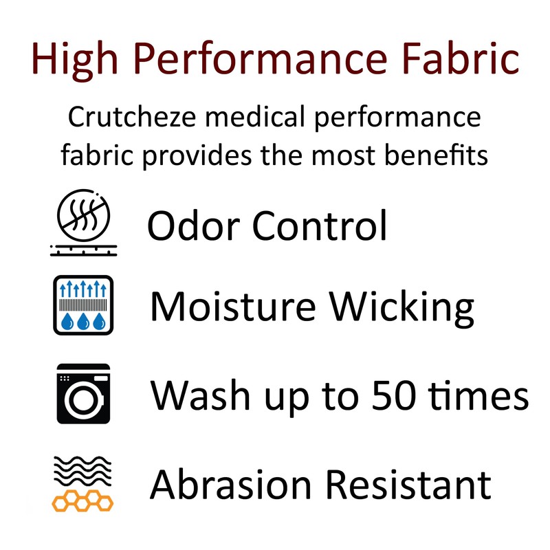 Crutcheze Premium Crutch Pad and Hand Grip Covers | Comfortable
