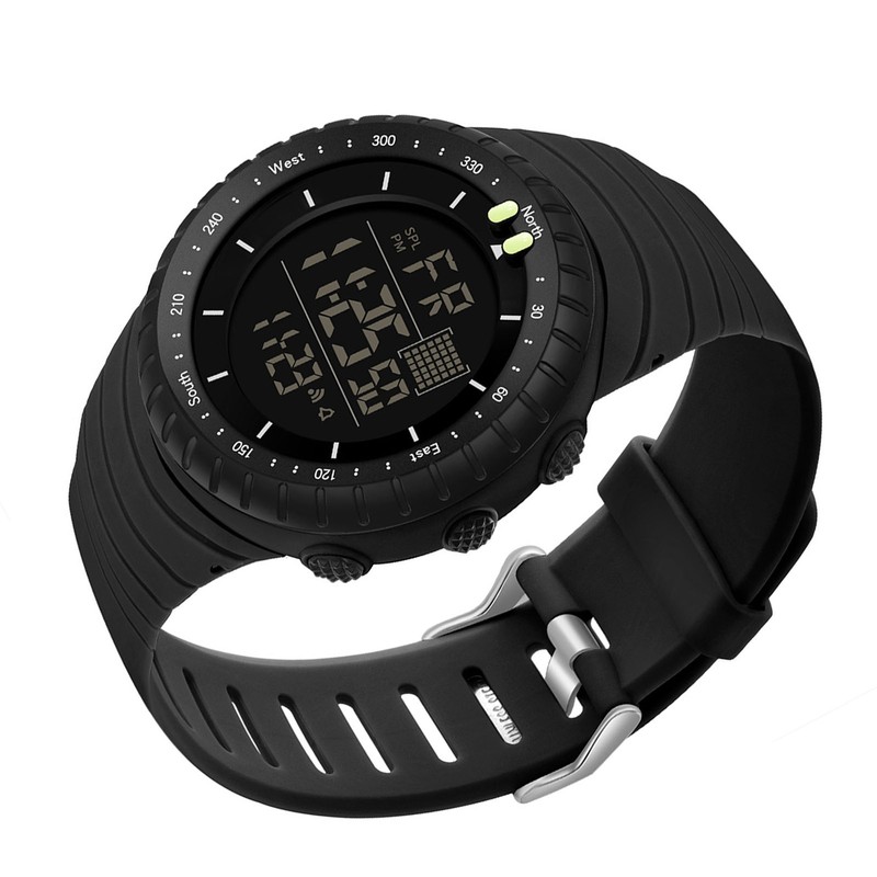 Electronic Sports Watch Waterproof Night Light Large Screen Quick Release
