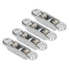 Wheel Roller Pulley with Slot, Stainless Steel Sliding Door Window,
