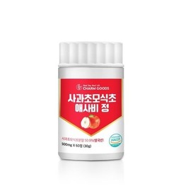 charm Goods 사과초모식초 애사비 정 60정