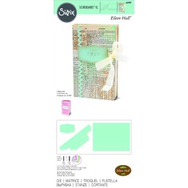 Sizzix ScoreBoards XL Die Skinny Mini Book Box by Eileen Hull | 665982 | Chapter 3 2022, Multicolor, One Size