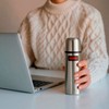 Thermos Light and Compact 4019.205.050 Vacuum Flask, 0.5 Litres, Matte