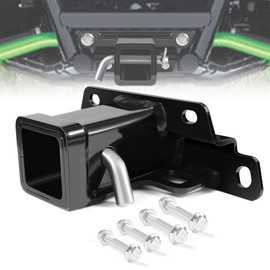 2 Inch Rear Hitch Receiver Fit for Kawasaki Teryx KRX 1000 2020+ and Kawasaki Teryx KRX4 1000 2023+ with Aftermarket Rear Bumper, Heavy Duty 2" Receiver Hitch Rust Resistant with M12 10.9 Grade Bolt