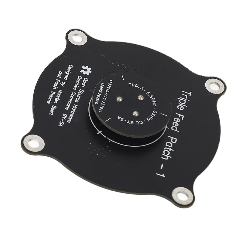 Triple Feed Patch Antenna, Directional Circular Polarized Antenna with High