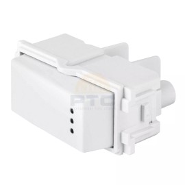 Volteck APSEP-IB Single switch with pilot light, Italian line, white