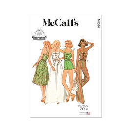 McCall's Dress Sewing Pattern, Multicolor