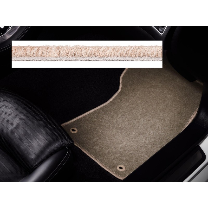 Wielganizator Driver's Velour Doormat Suitable for Ford Fusion (2005-2012) Hatchback