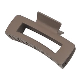 Large Hair Claw Clips for Thick Hair, Hair Clips for Women and Girls, Big Hair Jaw Clips Strong Hold Banana Clips for All Hair Types (Brown 1)