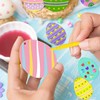 Seamart Easter Craft Wood, 71 Pieces Easter Craft Set Children,