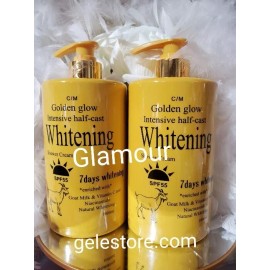 golden glow 1 bottle sale: Golden Glow Intensive shower gel. Spf 55. Goat milk & vit.C