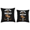 Rye Bread Recipes Gluten Free Seeds German Flour Throw Pillow