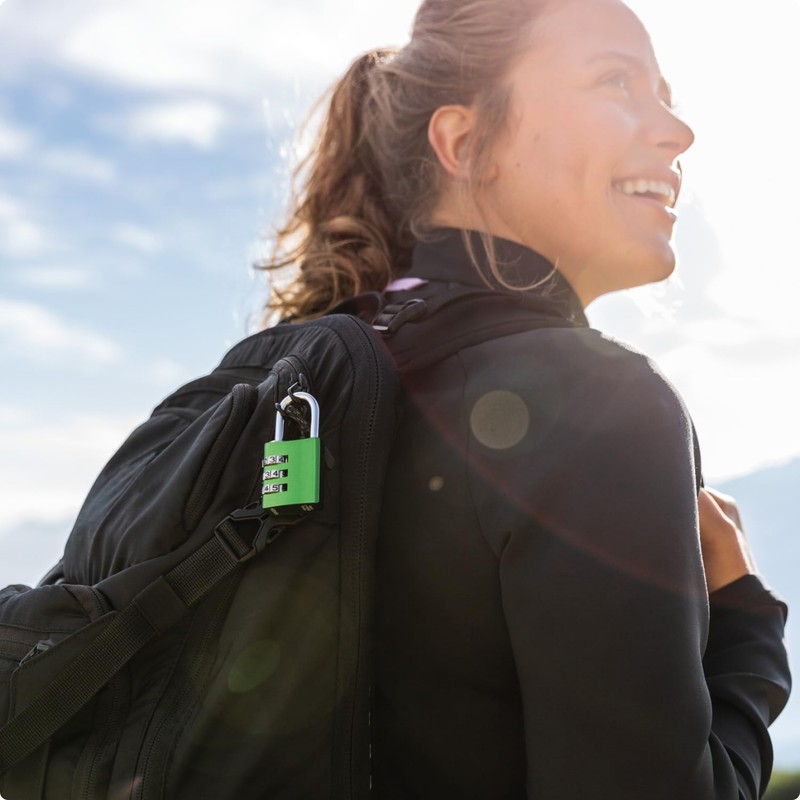 ABUS 145/20 Combination Padlock - Green