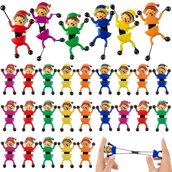 Hanaive 36 Pcs Christmas Sticky Wall Toys Valentine's Day Party