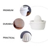 Alipis Manual Fruit Juicer Set 1 Piece Ceramic Lemon Squeezer