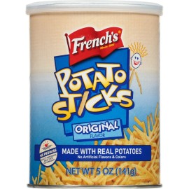 French's (2 pack) French's Kosher Original Potato Sticks, (5 oz Can)Great Price