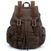 TSD Brand Silent Trail Canvas Backpack