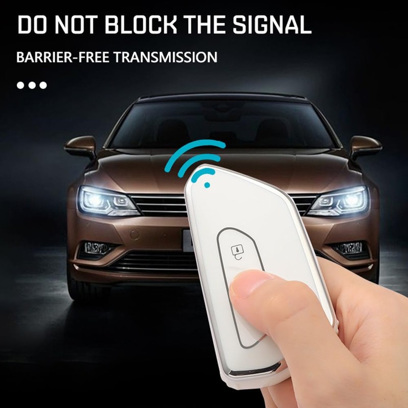 XFSRG Dermatoglyph Key Case Suitable for Volkswagen Three Button Car