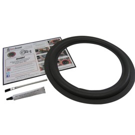 Standard 15 Inch Single Edge Foam Speaker Repair Kit, New Edge It Kit FSK-15M-1 (Single)